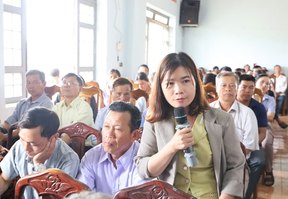 Tổ chức lấy ý kiến cử tri về nội dung Đề án sắp xếp, sáp nhập đơn vị  hành chính cấp tỉnh, cấp xã của tỉnh Đắk Lắk